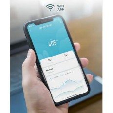 CO2 meetri XIIW WiFi koos alarmi, digitaalse CO2 termomeeter