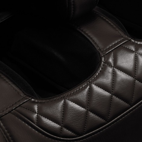 Silla de masaje Sakura Classic 305 marrón — detalle del asiento