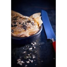 Cuchillo para pan F. Dick Spirit Red con Hoja Curvada Surgada 26cm