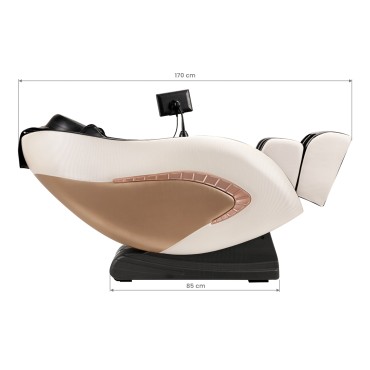 Poltrona da massaggio Sakura Classic 305 marrone — vista laterale