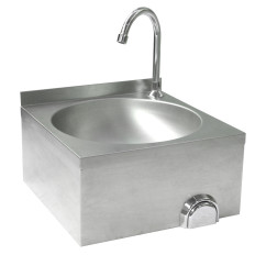 Marty-treble-free stainless steel kitchen washbasin Hendi 810316