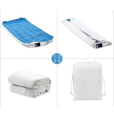 Touchxel inflatable mattress with built-in pump, Single, 196 x 97 x 47 cm