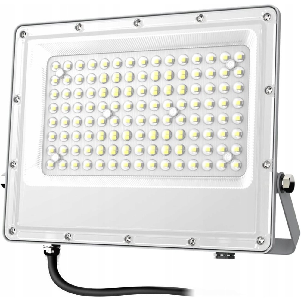 LED-Resoluter-TAYIRE 100 W, 10000 lm, kaltweiß 6500 k, IP65 an der Wand
