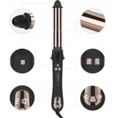 Parwin pro skaistums 25mm matu curler ar LCD displeju, 120-210С