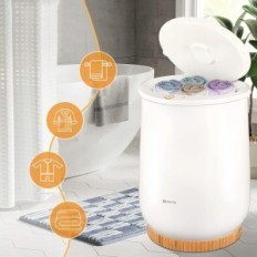 Fűtőtörölköző tartó Keenray CL1 2 törölköző, takaró 40x70cm, fehér