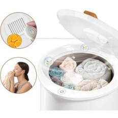 Heated towel hanger Keenray CL1 2 towels, blankets 40x70cm, white