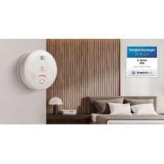 X-Sense SD11 Smoke -ilmaisin, akku 10 vuotta, palo-anturi, aseta 10 kpl