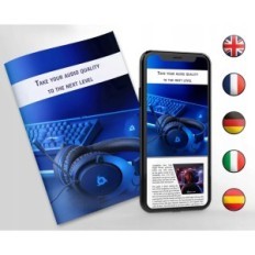 Cuffie da gioco Klim Mantis, surround Sound 7.1, con riduzione del rumore