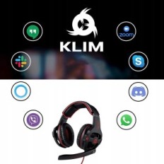 Ακουστικά παιχνιδιών Klim Mantis, Surround Sound 7.1, με μείωση θορύβου