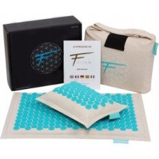 Ensemble pour l'ajustement de l'acupressure, Tapis + oreiller + sac de sac pour massage de relaxation