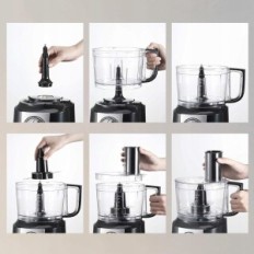 Kuhinja Robot Toptryg FP201A 800W Black