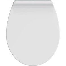 R & T B6098 Sidebrett med stille lukkesystem, hvit