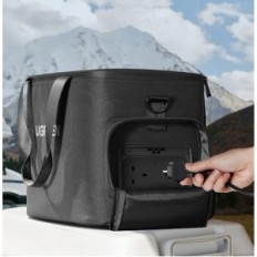 Ugreen Bag for en bærbar Powerroam 600 kraftverk, svart