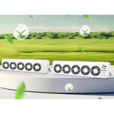 Wentylatory grzewcze EcoCalm Fan Booster 2.0 z czujnikiem ciepła, 2 szt.