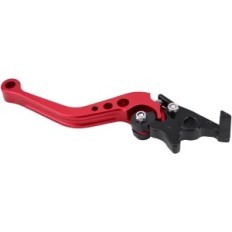Levier de frein de moto Keenso 1 paire universelle 7/8 "22mm rouge