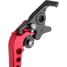 Poluga za motocikl kočnice keenso 1 univerzalni par 7/8 "22mm crveno