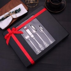 Edelstahlbesteck Set Mafier, 24 Elemente