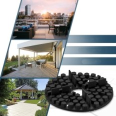 Quick2Fix gummibrickor, 4 mm x-lång 10 mm kontakt, uppsättning av 45 stycken