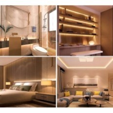 Lamomo 15m 24V 3000K LED ταινία μαύρη ανάγκη λευκό χωρίς κουτί και τροφοδοτικό