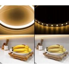 Nastro LED Lamomo 15m, bianco 24 V 3000K al neon bianco, IP65