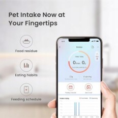 Automaattinen karamin Cat Pawiii Wi-Fi 2.4g ajastimella, 3 l