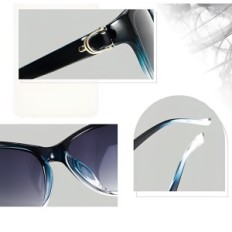 Frauen Sonnenbrille Lvioe, blauer stilvoller Spiegel-Sonnenbrillen mit UV400-Schutz und einem leichten Rahmen