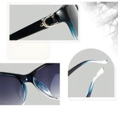 Frauen Sonnenbrille Lvioe, blauer stilvoller Spiegel-Sonnenbrillen mit UV400-Schutz und einem leichten Rahmen