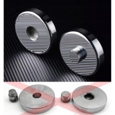 Northdeer 5 kg steel dumbbells, chromed with handles, set of 2 pcs.