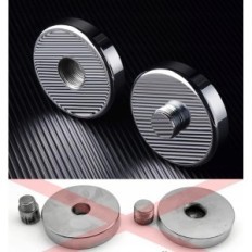 Northdeer 5 kg steel dumbbells, chromed with handles, set of 2 pcs.