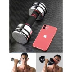 Northdeer 5 kg steel dumbbells, chromed with handles, set of 2 pcs.