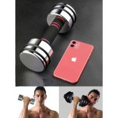 Northdeer 5 kg steel dumbbells, chromed with handles, set of 2 pcs.