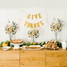 Vaas op bloemen Sziqiqi Metal 36 cm, zilver, set van 10 stuks.