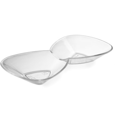 Disposable triangular bowls...