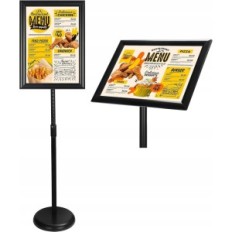 A3 Belle VOUS A3 45x32,7 cm Poster-Rack, Aluminium, schwarz mit Kratzern