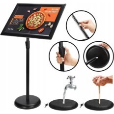 A3 Belle Vous A3 45x32.7 cm poster rack, aluminum, black with scratches