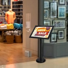 A3 Belle Vous A3 45x32.7 cm Poster rack, alluminio, nero con graffi