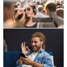 Bluetooth Tecknet TK-H1009 slušalice s mikrofonom, smanjenje buke