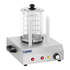 Dispositivo de calentador de hasta 30 perros calientes Salchicha 2 rollos Royal Catering Rchw-350-2