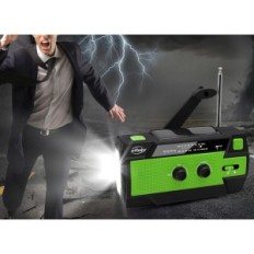 Radio Efluky 090PLUS AM/FM/NOAA, power bank 4000mAh, latarka