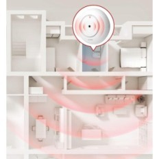 X-Sense SWS51 Vannlekkasjen Sensor med Wi-Fi, 3 stk