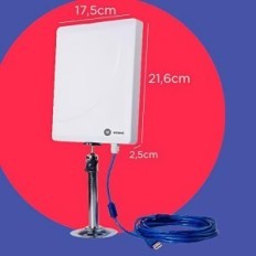 WiFi wonet w6 antena s dometom do 10 m, USB kabel 10 m