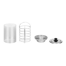 Heizgerätgerät bis 30 Hot Dogs Wurst 2 Rollen Royal Catering Rchw-350-2