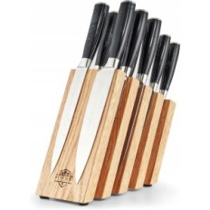 Cuchillos magnéticos soportan KITISI 24cm de madera natural