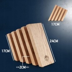 Magnetilised noad Stand Kitiiti 24cm Natural Wood