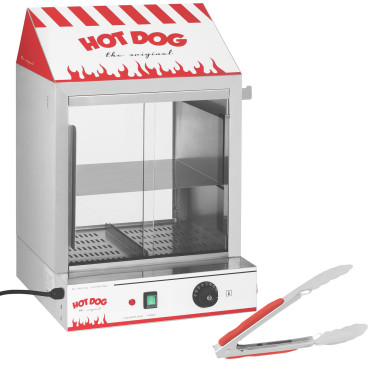 Site de aquecimento de aquecedor até 200 salsichas de cachorro-quente 50 a granel 2000w Royal Catering Rchw 2000