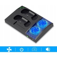 Fjoung for Xbox sērijas s ar 1400 mAh akumulatoru, melns