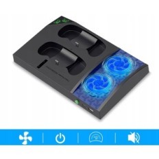 Fyoung for xbox serijos su 1400 mAh baterija, juoda