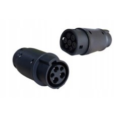 Adaptador para carregar khons carros elétricos do tipo 1 para o tipo 2