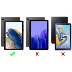 Obal s klávesnicí Qwertz Roofei pro Galaxy Tab A8 10.5 '' Black