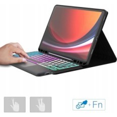 Byla su Qwertz Roofei Galaxy skirtuku S9 Fe + / S9 + Plius 12,4 Juoda